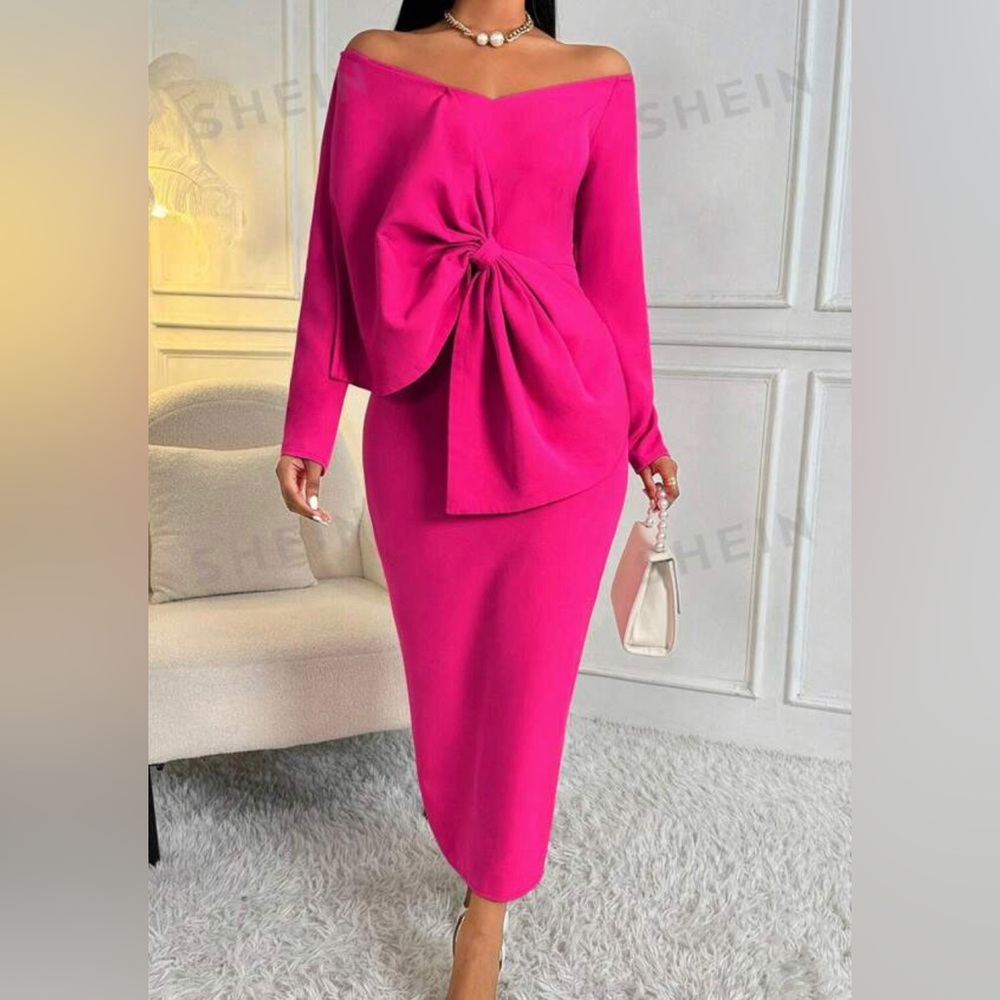 Pink dress